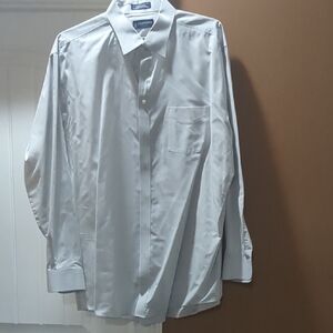 Men's Gray Dress Shirt Size 18 36/37